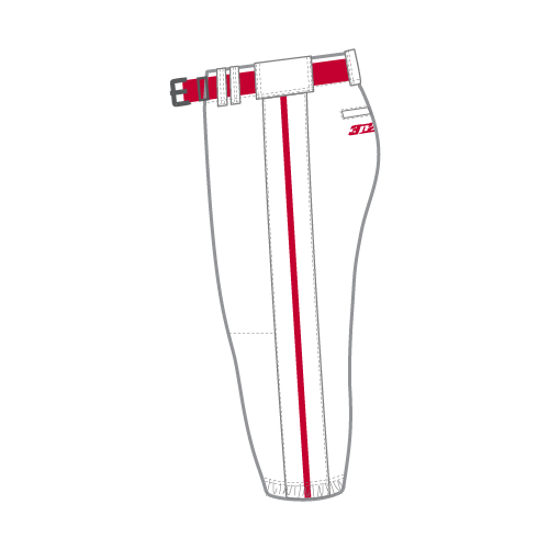 777 Uniform Pant - White