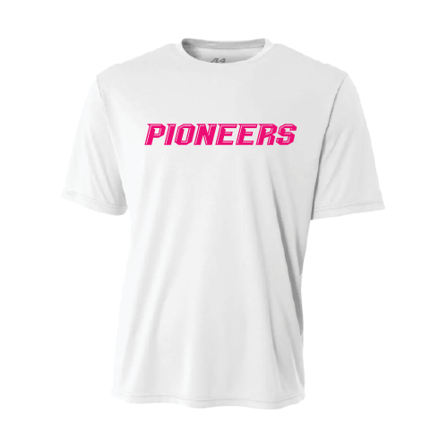 PYBA Mens SS Dri Fit - White