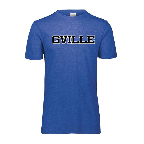 PYBA Mens SS Tri Blend - Royal