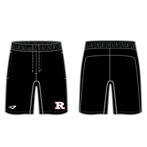 Rise Mens Sublimated Legacy Shorts - Black