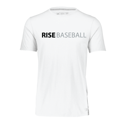 Rise Mens SS Cotton Tee - White