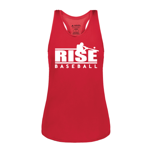 Rise Womens Tank - Hitter Logo - Red