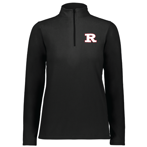 Rise Womens LS 1/4 Zip - Black