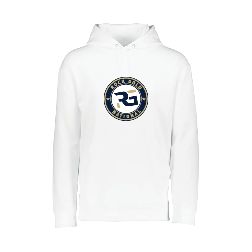 Rock Gold National Mens LS Hoodie - White