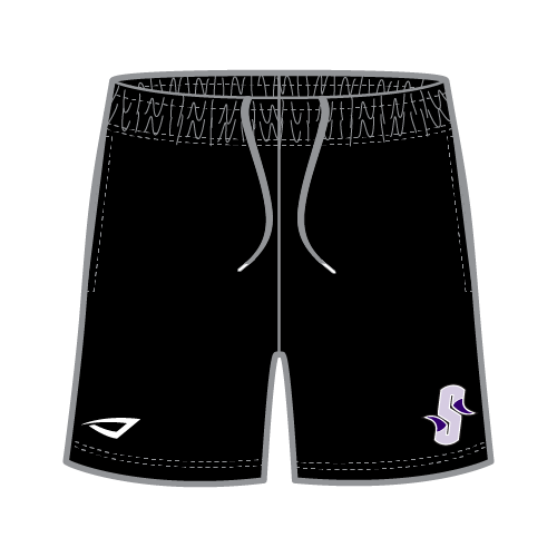 Scorpions Sublimated Practice Short - Black