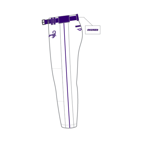 Sublimated Uniform Pant - White