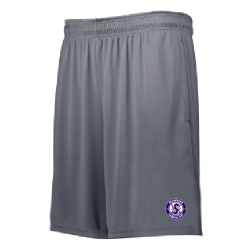 Mens Short - Circle Logo - Silver