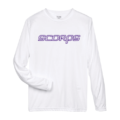 Womens LS Dri Fit - Scorps - White