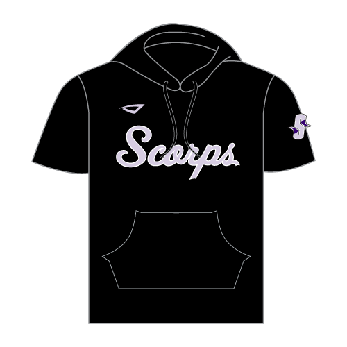 Sublimated Stealth Hoodie - Script Powder - Black