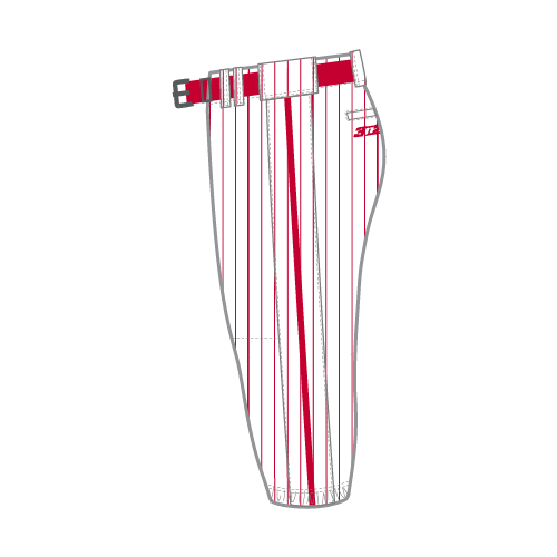 777 Uniform Pant - White Pin