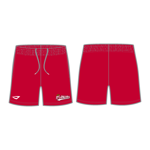 777 Uniform Shorts - Red