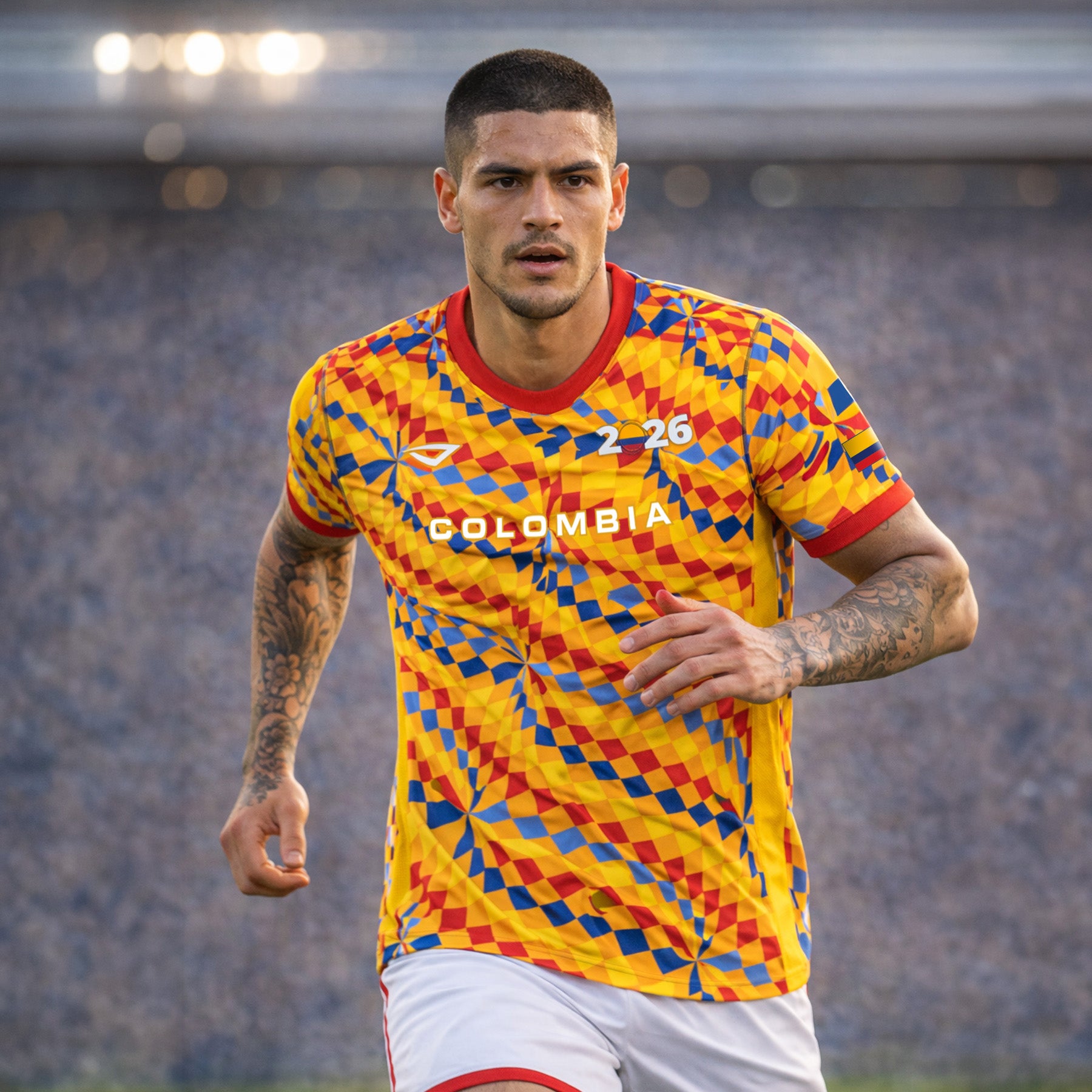 Men's Colombia Soccer Jersey Alternative