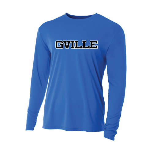 PYBA Mens LS Dri Fit - Royal