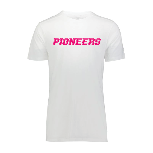 PYBA Mens SS Tri Blend - White