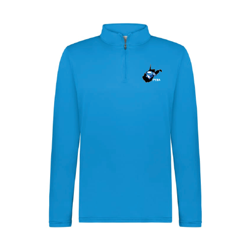 PYBA Mens LS 1/4 Zip Pullover - Columbia