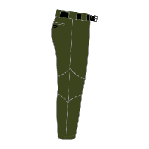 Rise Sublimated Pro Clutch Pant - Army Green/Gold