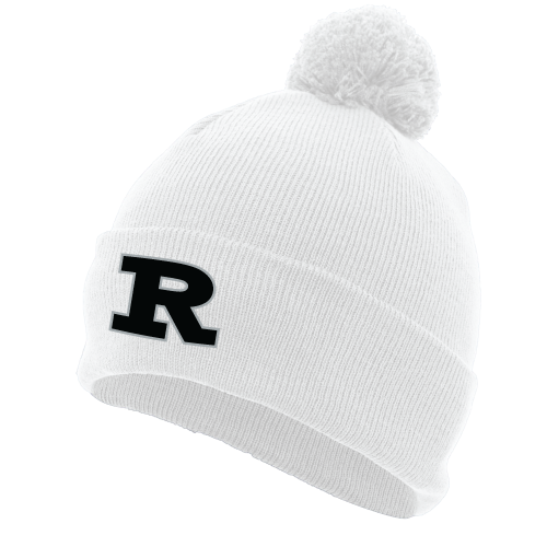 Rise Pom Beanie - White