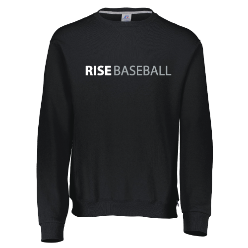 Rise Mens LS Sweatshirt- Black