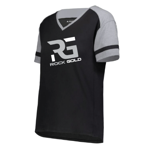 Rock Gold Softball Womens SS Fanatic - Black