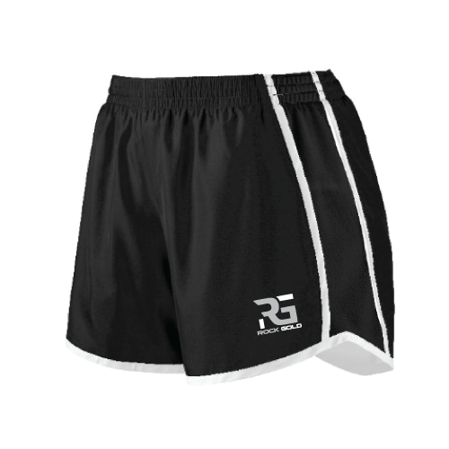Rock Gold Softball Womens Short - Black