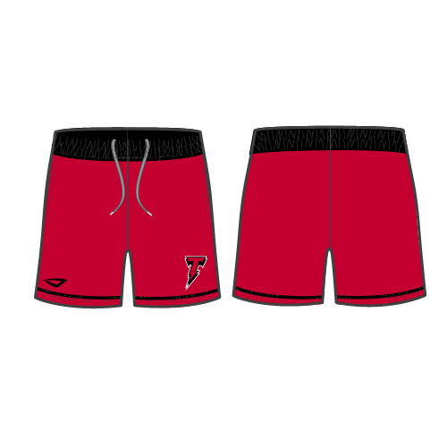 SJ Thunder Mens Legacy Short - Red