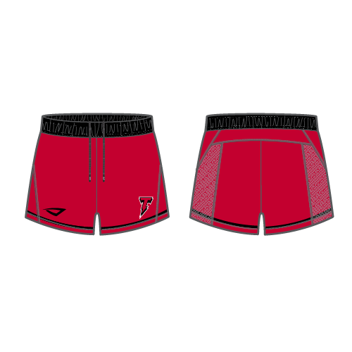 SJ Thunder Womens Dynasty Short - Red