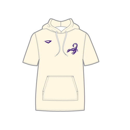 Scorps Sublimated Stealth Hoodie - Scorpion Logo - Cream