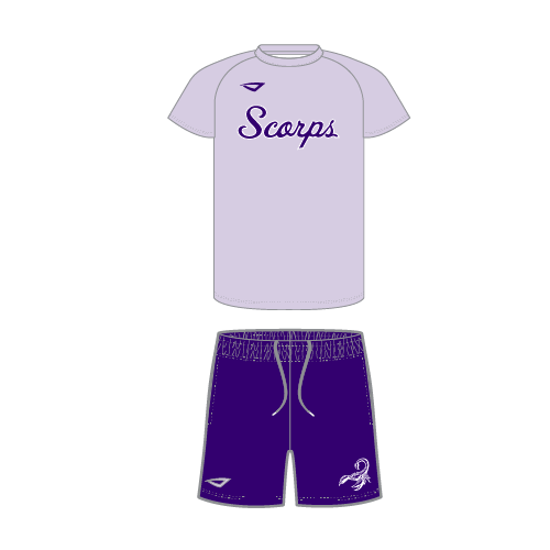 Scorpions Sublimated Practice Set - Purple/Purple