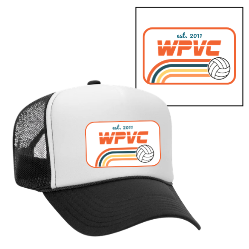 WPVC Trucker Hat - Black/White
